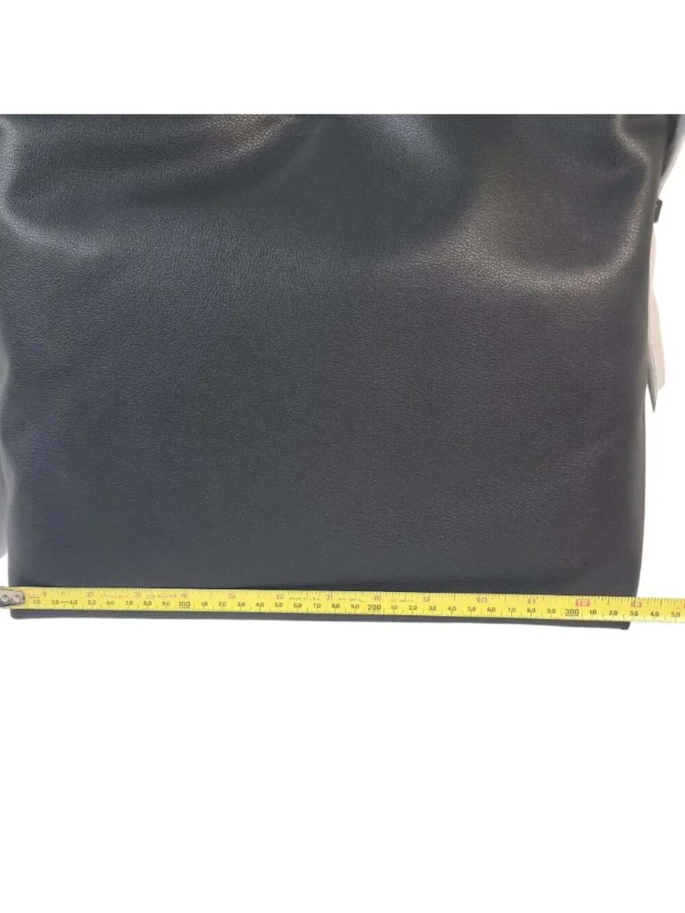 NEW Charles & Keith Aislin Hobo Handbag & Pouch Black Recycled Leather